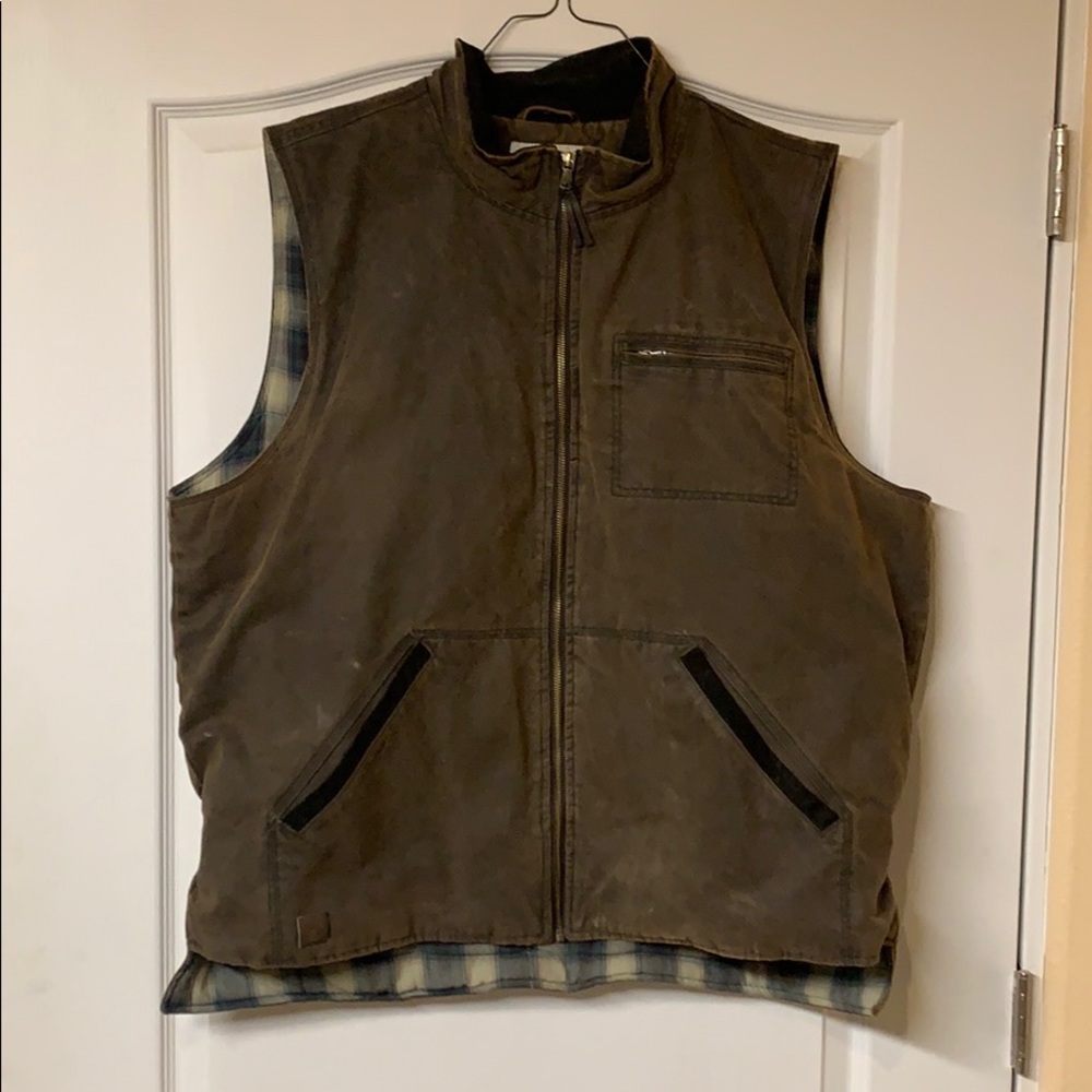Cody James leather vest